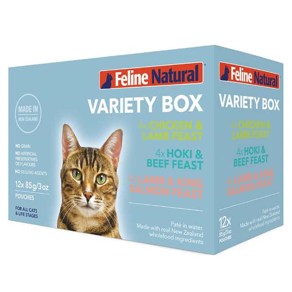 Feline Feline Natural 貓軟包混味道 85gx12 85g 正面圖