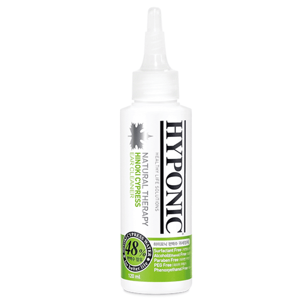 HYPONIC 極致低敏扁柏犬用洗耳水 120ml (HC5142) (圖片1)