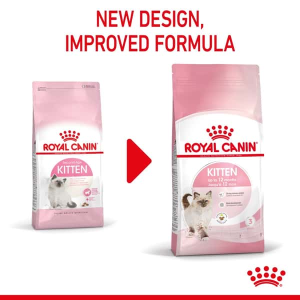 Royal Canin Royal Canin 貓糧 法國皇家貓糧 Kitten 健康營養系列 FHN 幼貓營養配方 K36 2kg 2kg 側面圖