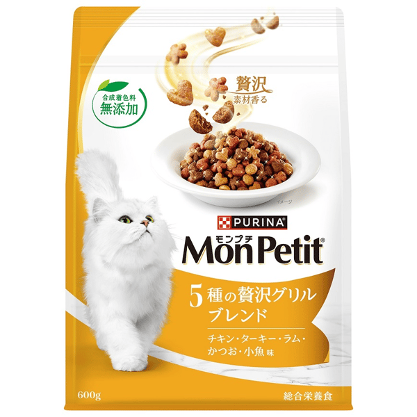 MonPetit MonPetit 貓糧 雜錦雞肉配方 600g 600g  正面圖