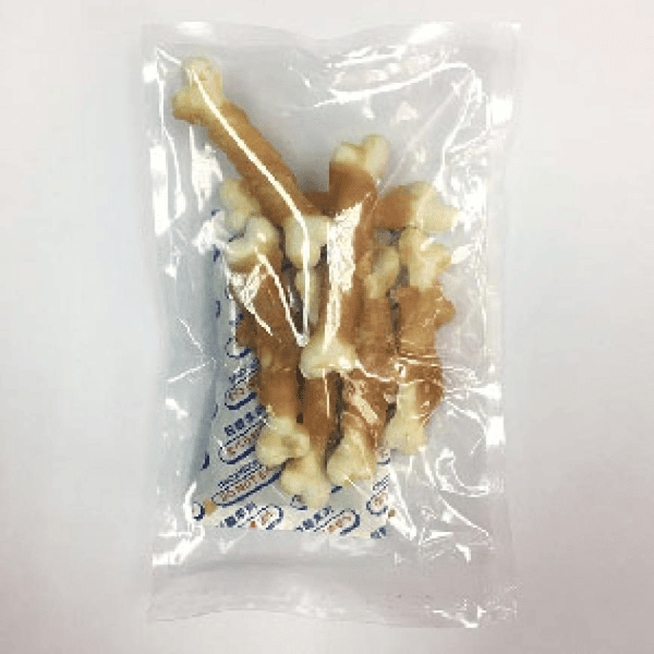 雞肉繞磨牙棒牛奶骨 狗零食 訓犬零食 100g (犬用) (圖片1)