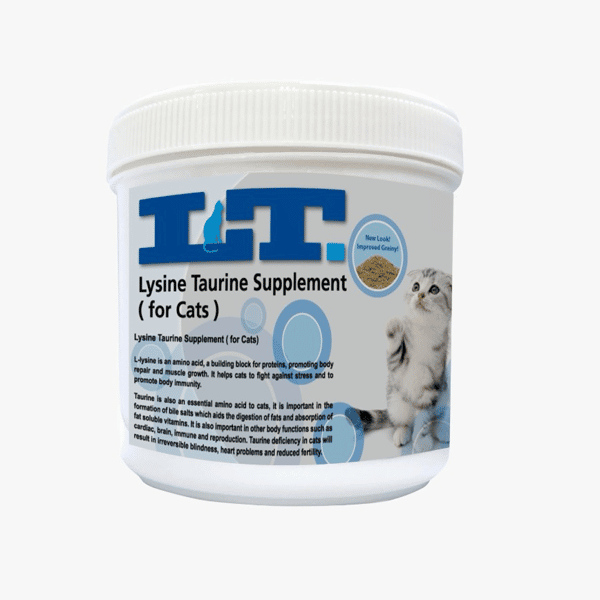 VETPHARM VETPHARM L .T.樂妥 賴氨酸牛磺酸補充劑 150g 150g  正面圖