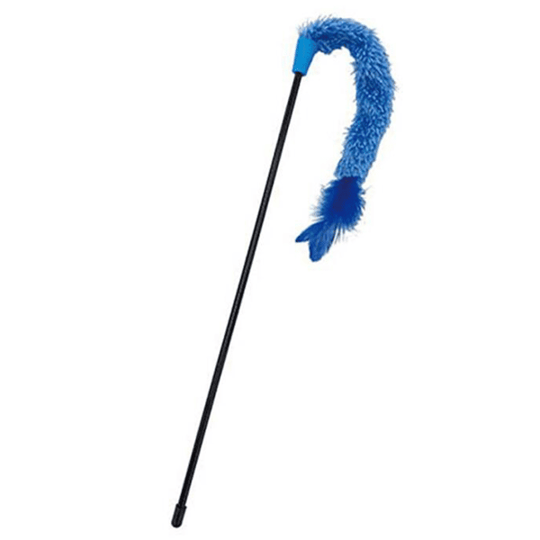 Petio 貓貓最愛藍色貓玩具系列 逗貓棒 羽毛長尾巴 (91603034) (圖片3)
