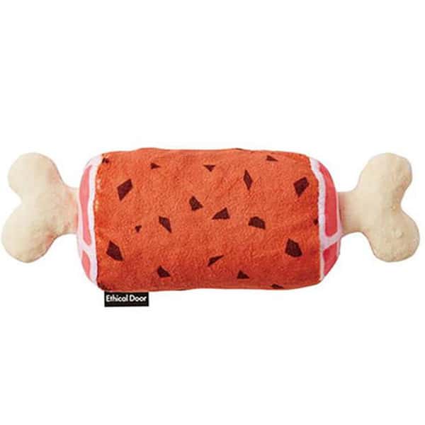 Petio Petio Ethical Door 笛子發聲狗玩具 肉骨頭   正面圖