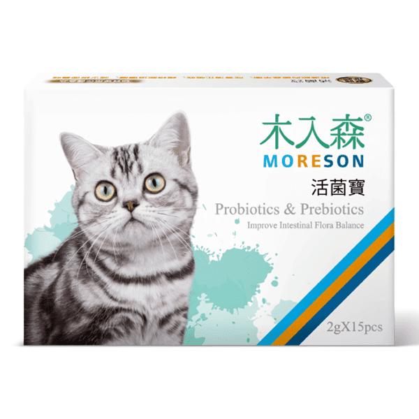 MORESON Cat Supplement for Probiotics & Prebiotics 2g x 15packs (MRSC010) (圖片1)