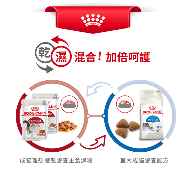 Royal Canin 貓糧 法國皇家貓糧 健康營養系列 室內成貓營養配方 IN27 4kg (2529040011) (圖片7)