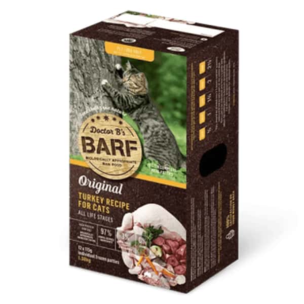 Dr. B 急凍貓糧 火雞肉 1.38kg (DR_C_T) (需冷藏) (圖片1)
