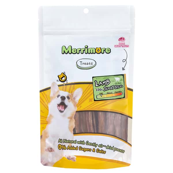 Merrimore Merrimore 羊肉脆條 100g 100g  背面圖