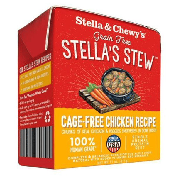 Stella & Chewy's 狗濕糧 單一材料燉肉系列 放養雞肉 11oz (SS-C-11) (圖片1)