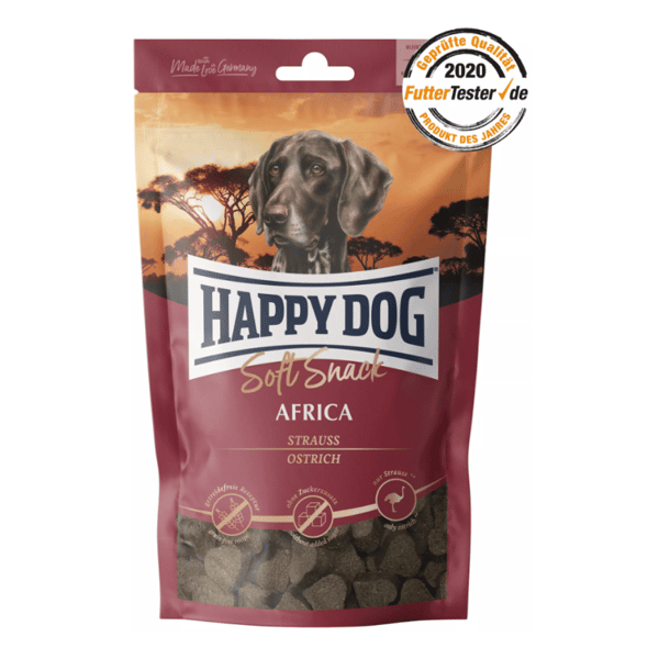 Happy Dog 狗小食 非洲鴕鳥肉無縠物配方 Africa 100g (60685) (圖片1)