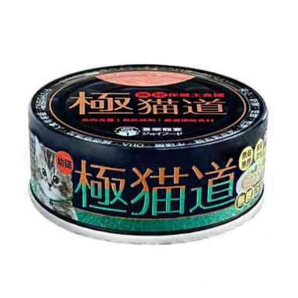 極貓道 貓罐頭 幼貓主食罐 鮮嫩雞肉 80g (青罐) (JF-5092) (圖片1)