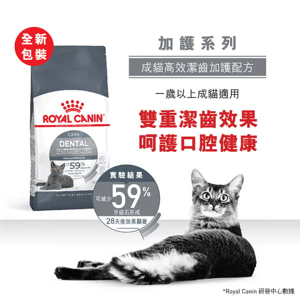 Royal Canin 貓糧 法國皇家貓糧 去牙石成貓高效潔齒加護配方 OS30 8kg (2532080011) (圖片3)
