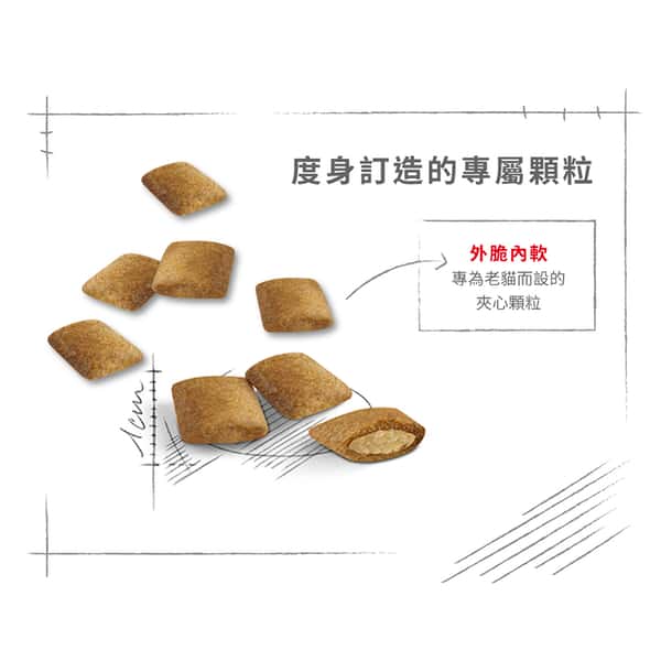 Royal Canin 貓糧 法國皇家貓糧 老年貓配方 12+ AG30 4kg (2270800) (圖片6)