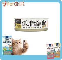 汪喵星球 汪喵星球 貓罐頭 DogCatStar 貓咪低脂無膠主食罐 清爽雞肉泥 80g 80g 正面圖