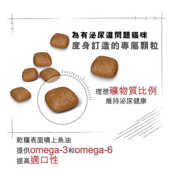 Royal Canin 貓糧 法國皇家貓糧 加護系列 成貓泌尿道加護配方 防尿石配方 UC33 4kg (1800040012) (圖片6)