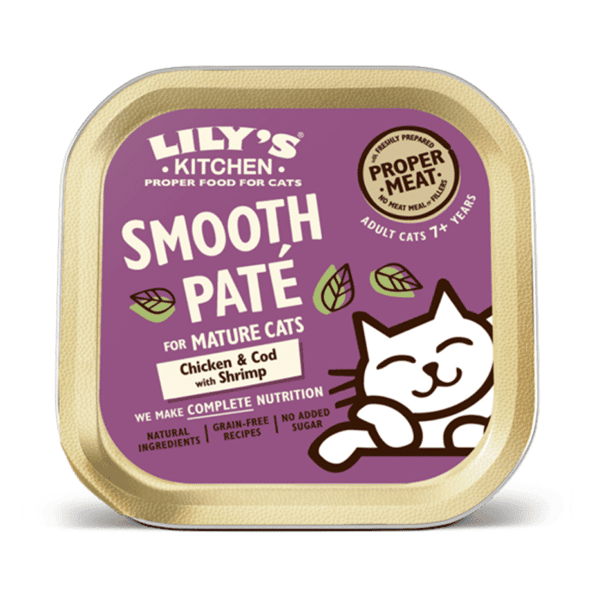 LILY'S KITCHEN 貓主食罐 有機無穀物系列 老貓海陸鮮味餐 85g (CMCC85) (圖片1)