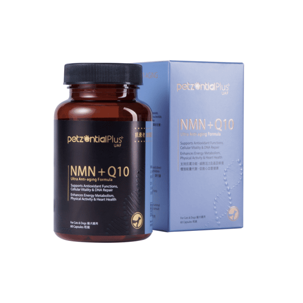 PetzentialPlus UAF NMN+Q10 抗衰老加強配方 60粒 (貓犬用) (003130) (圖片1)