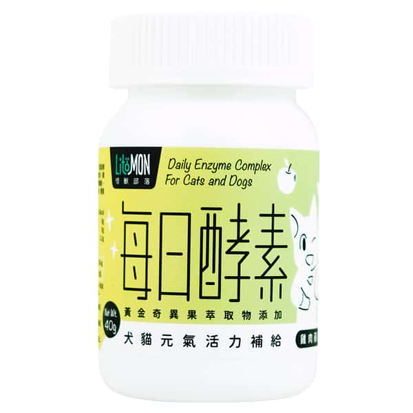 怪獸部落 怪獸部落 元氣活力補給 每日酵素 40g 40g 正面圖