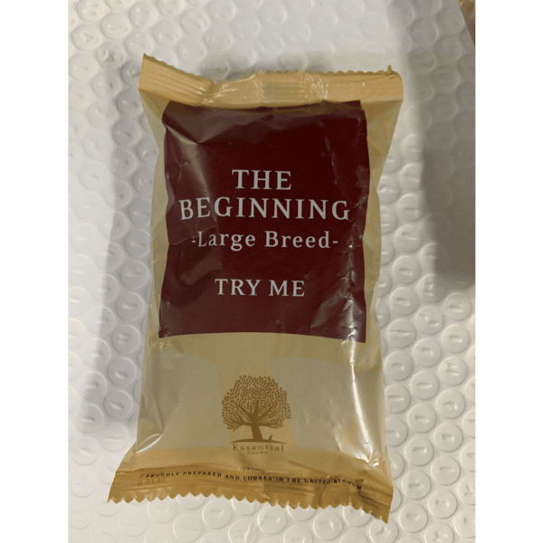 Essential Essential Foods 易膳 狗糧 大型幼犬 起步 The Beginning Large Breed 42g 試食裝 42g 正面圖
