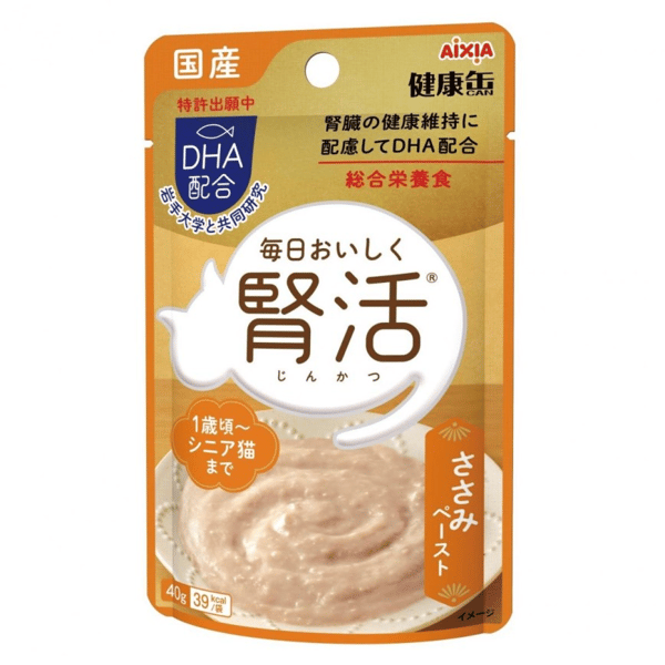 AIXIA 愛喜雅 貓濕糧 健康罐 腎活 雞肉醬 40g (KJ-2) (圖片1)