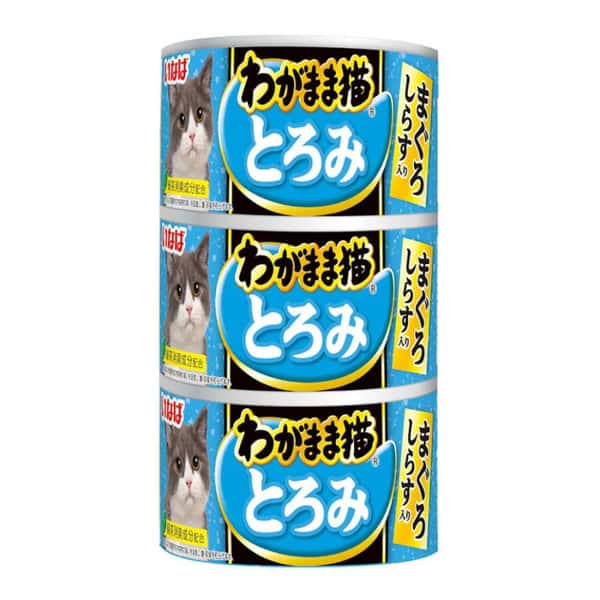 CIAO 貓罐頭 とろみ 金槍魚及白飯魚味 140g 3罐入 (3IM-256) (圖片1)