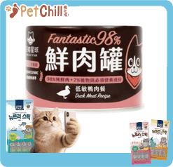 汪喵星球 貓罐頭 DogCatStar 貓用98% 鮮肉無膠主食罐 低敏鴨肉 165g (FM126) (圖片1)