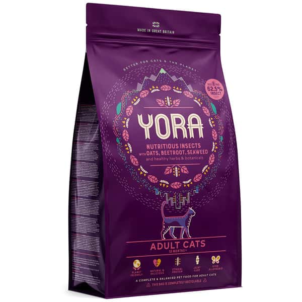 YORA YORA 貓糧 超級蛋白成貓配方 1.5kg 5kg  正面圖