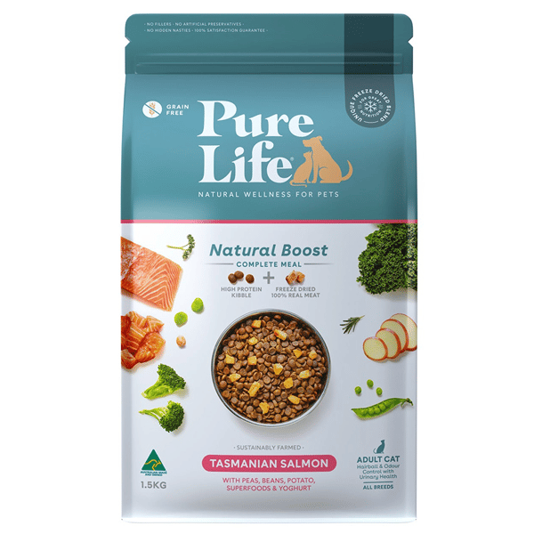 Pure Life 貓糧 成貓 塔斯馬尼亞三文魚 1.5kg (PL-02074) (圖片1)