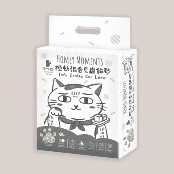 Homey Moments 活性碳極幼混合 豆腐貓砂 8L (TAHMNW08002ZZ) (圖片1)