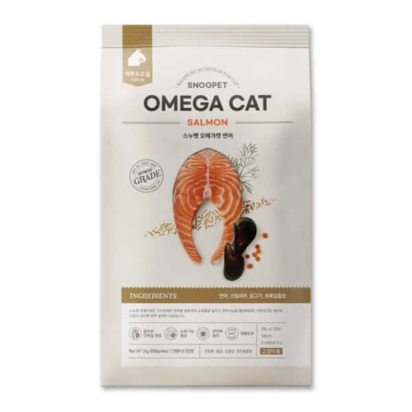 Snoopet Snoopet 貓糧 三文魚、磷蝦、紅參 2kg 2kg 正面圖