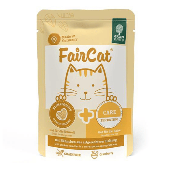 Green Petfood FairCat Care 貓主食濕糧 腎臟泌尿道配方 蛋氨酸+蔓越莓 85g (GW2152) (圖片1)