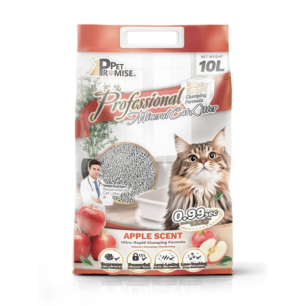 Pet Promise毛孩承諾 高級 礦物貓砂 蘋果味 10L 或 (2包5L夾袋)- 原裝行貨 (圖片1)