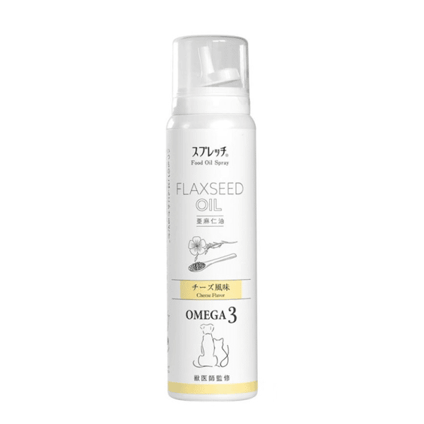 LUMICA 日本嚴選寵物噴霧型健康亞麻籽油 芝士味 60ml (貓犬用) (圖片1)