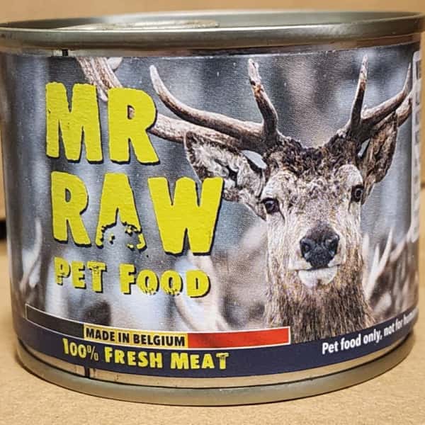 MR RAW 純天然罐頭 鹿肉配方 200g (貓狗共用) (V200g) (圖片1)