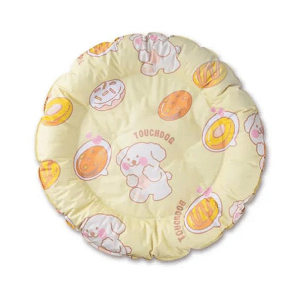 TOUCHCAT 圓型冰涼墊 黃色曲奇 65 x 65 cm (TDBE0192A) (圖片1)