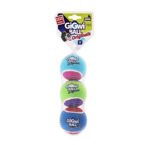 GiGwi GiGwi G-Ball網球系列 3個裝 M   正面圖