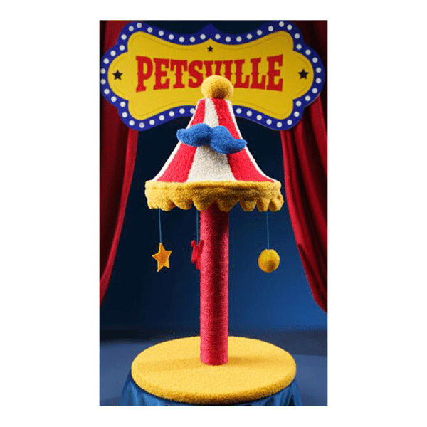 PETSVILLE Carousel Cat Scratching Post 42x75cm (P2320302A) (圖片1)