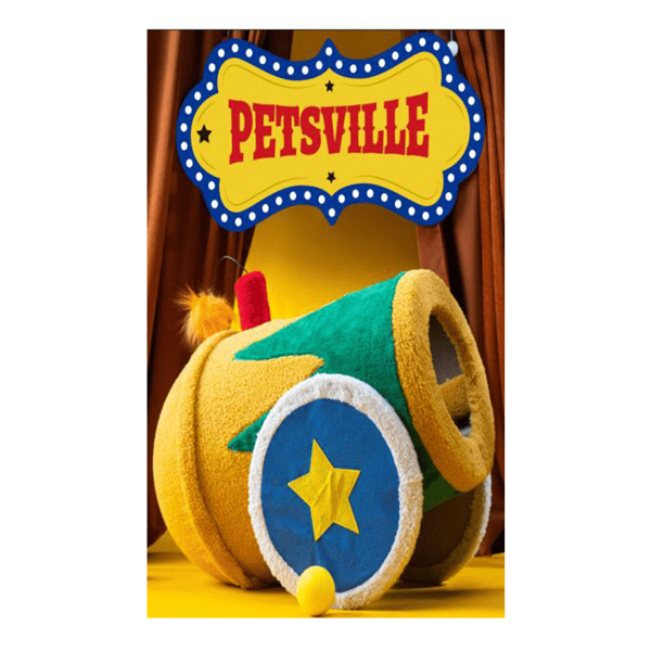 PETSVILLE 慶典炮筒深睡窩 42x75cm (P2320302B) (圖片1)