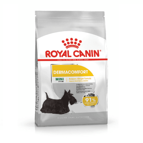 Royal Canin Royal Canin 狗糧 法國皇家狗糧 加護系列 小型犬皮膚舒緩加護配方 小型犬皮膚敏感專用配方 DCMI 8kg 8kg 正面圖