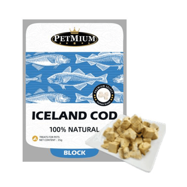 PETMIUM 貓狗小食 凍乾冰島鱈魚粒 30g (pm82064) (圖片1)