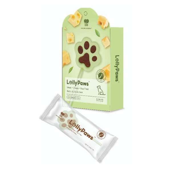 NATURA NATURA NOURISH Lolly-Paws芝⼠⽜⾁棒 薄荷 正面圖