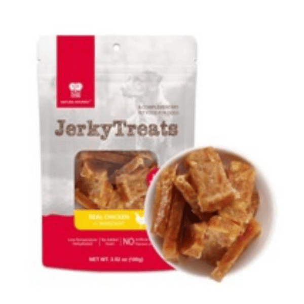 NATURA NOURISH JerkyTreats全天然低溫烘乾 雞肉塊 100g (圖片1)
