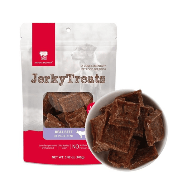 NATURA NOURISH JerkyTreats全天然低溫烘乾 牛肉塊 100g (DT72164) (圖片1)
