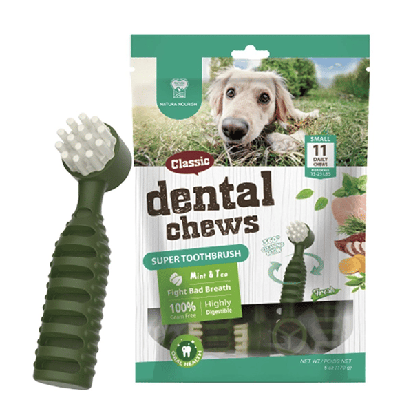 NATURA NOURISH Dental Chews 小型犬用 潔齒牙刷 薄荷味 170g (QF9015A)  (圖片1)