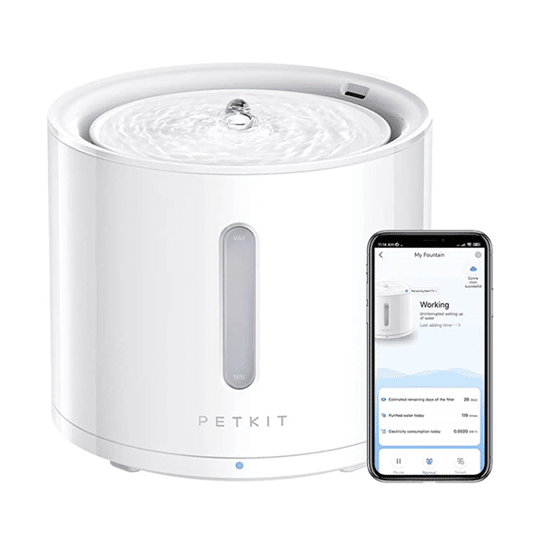 PETKIT Eversweet SOLO 2 Wireless Pump Smart Water Fountain, White, 2L (pkctw2a) (圖片1)