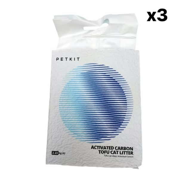 PETKIT PETKIT 活性碳除臭⾖腐砂18L 18L 正面圖