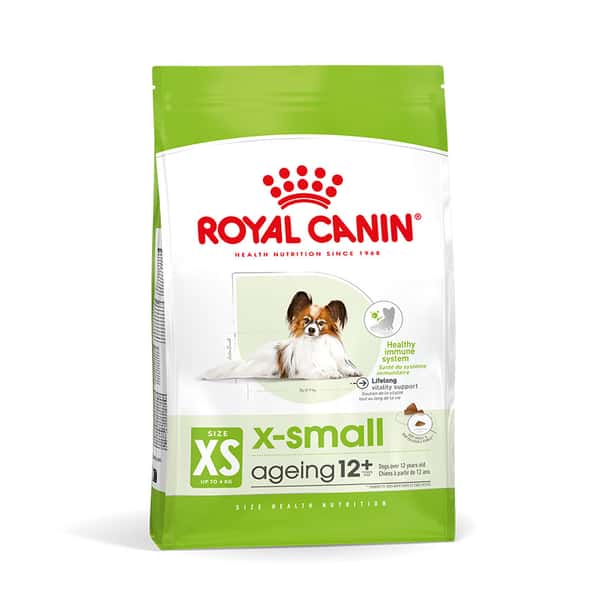 Royal Canin Royal Canin 狗糧 法國皇家狗糧 健康營養系列 超小型老犬12+營養配方 XSA 12+ 1.5kg 5kg  正面圖