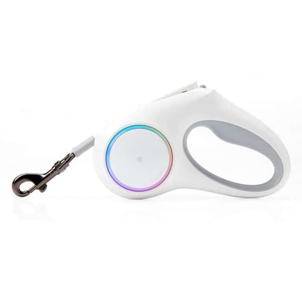 PETKIT Go Shine流光伸縮牽引繩 白色 4.5米 (pkq2a)  (圖片1)