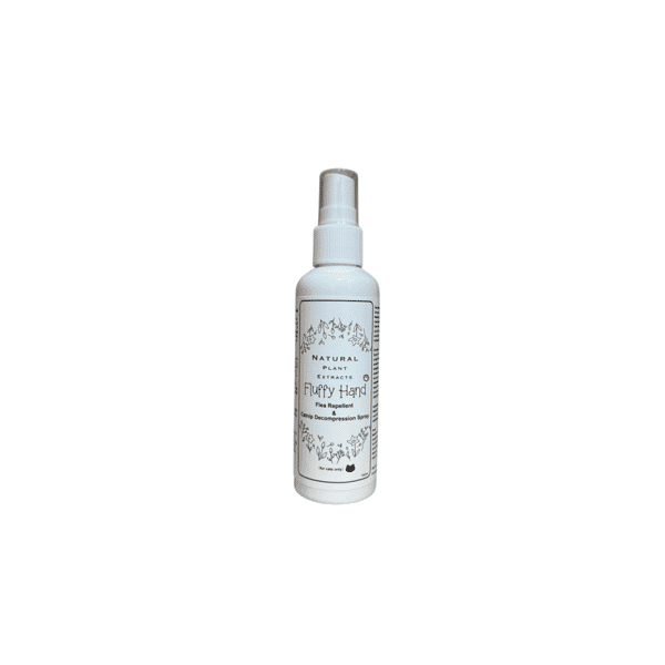 Fluffy Hand 香港製造 Flea Repellent & Catnip Decompression Spray 貓用殺虱水及貓草減壓噴霧 100ml (貓用) (FH-CF) (圖片1)