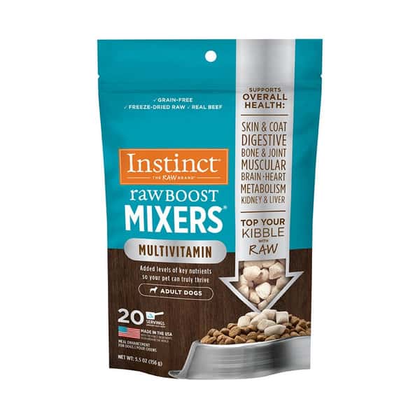 Instinct 狗糧 凍乾肉粒 多種維他命成犬 牛肉配方 0.75oz (600633) (圖片1)